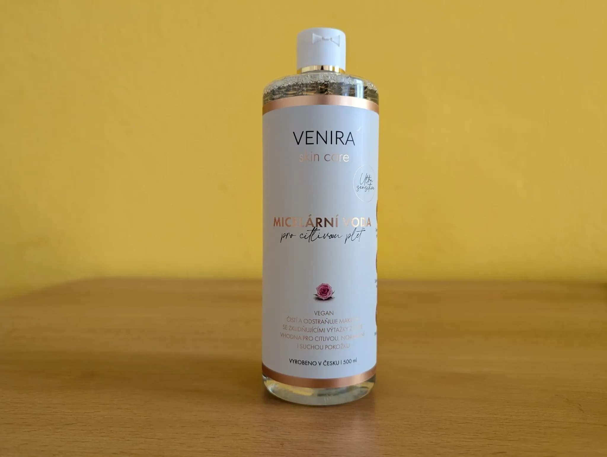 Venira micelární voda belení